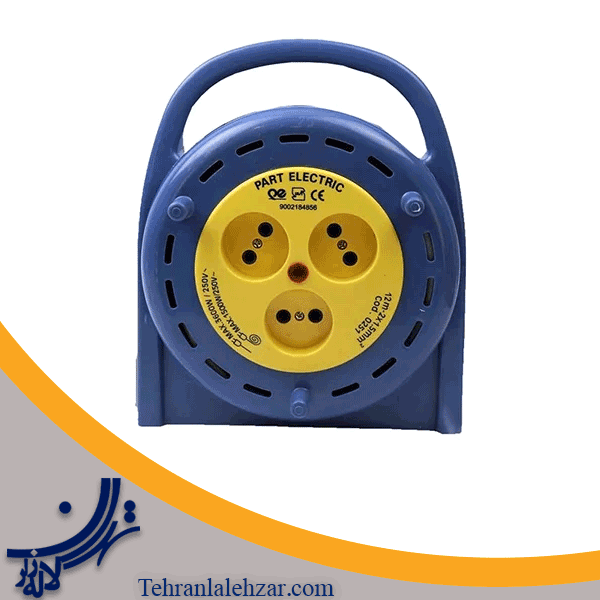 سه خانه ریلی بدون ارت با کابل پارت الکتریک