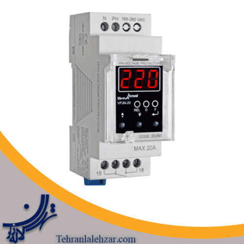 محافظ ولتاژ تک فاز دیجیتال شیوا امواج