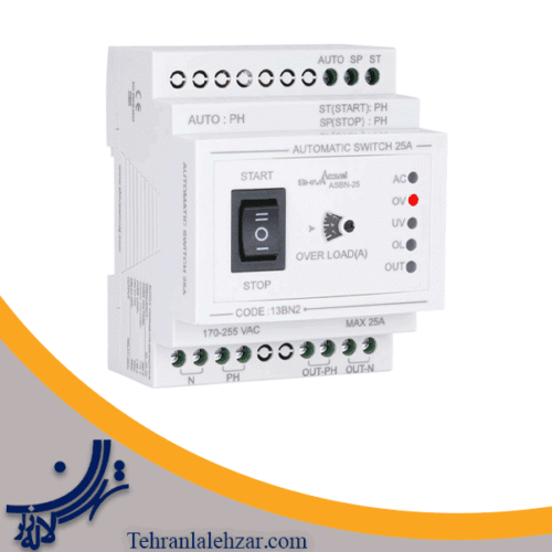 کلید اتوماتیک 25A شیوا امواج